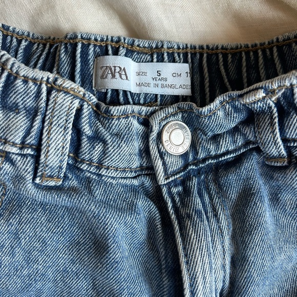 Zara Kids Blue Denim Jeans - Picture 2 of 4